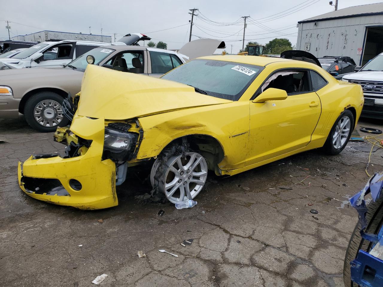 2G1FA1E38E9150315 2014 Chevrolet Camaro Ls