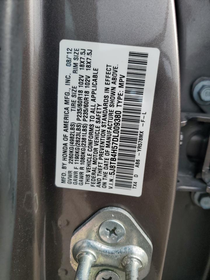 5J8TB4H57DL009380 2013 Acura Rdx Technology