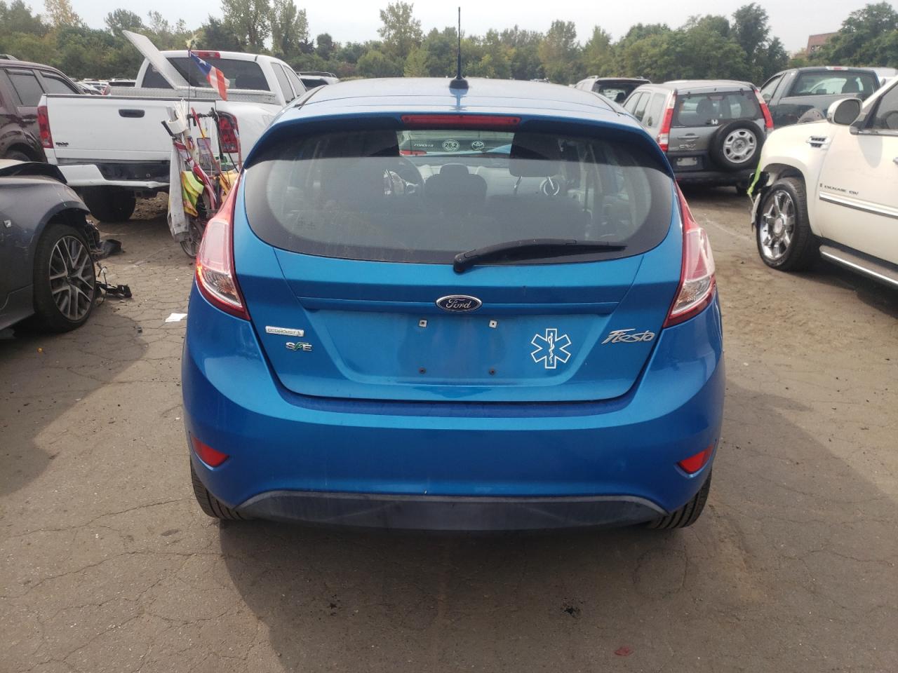 2017 Ford Fiesta Se VIN: 3FADP4EE7HM121731 Lot: 71397034