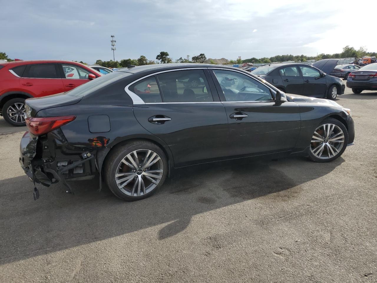 2021 Infiniti Q50 Sensory VIN: JN1EV7CR3MM751492 Lot: 71576164