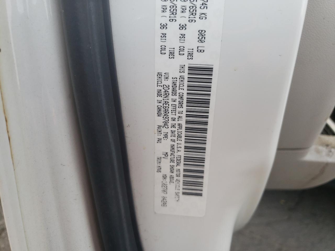 2D4RN1AE6AR497042 2010 Dodge Grand Caravan C/V