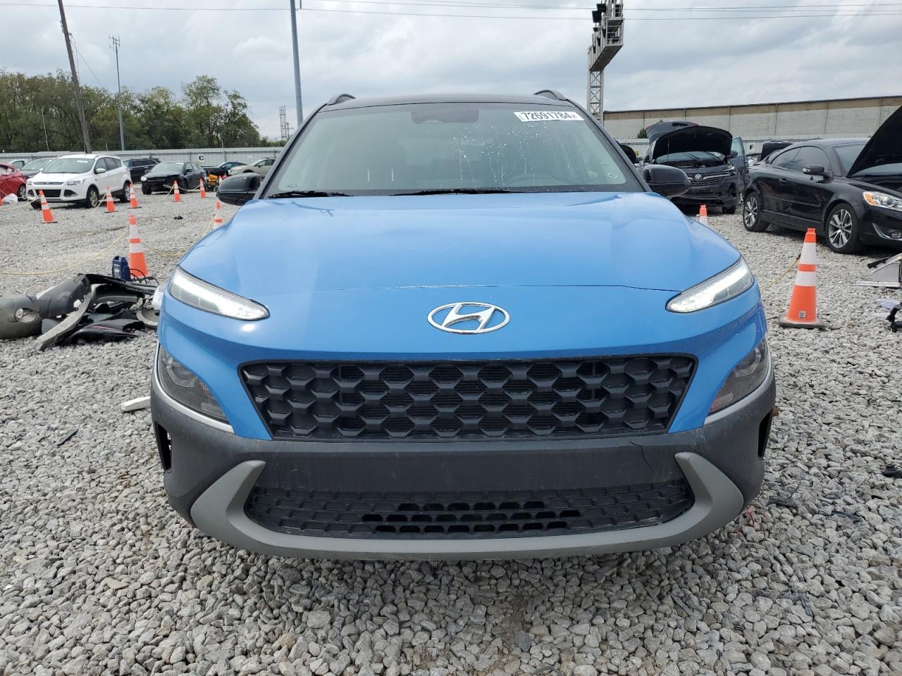 KM8K62AB3NU883543 2022 Hyundai Kona Sel