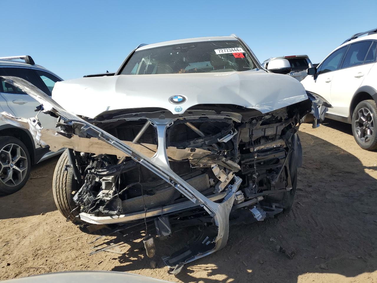 VIN 5UXTS1C09M9G01127 2021 BMW X3 no.5