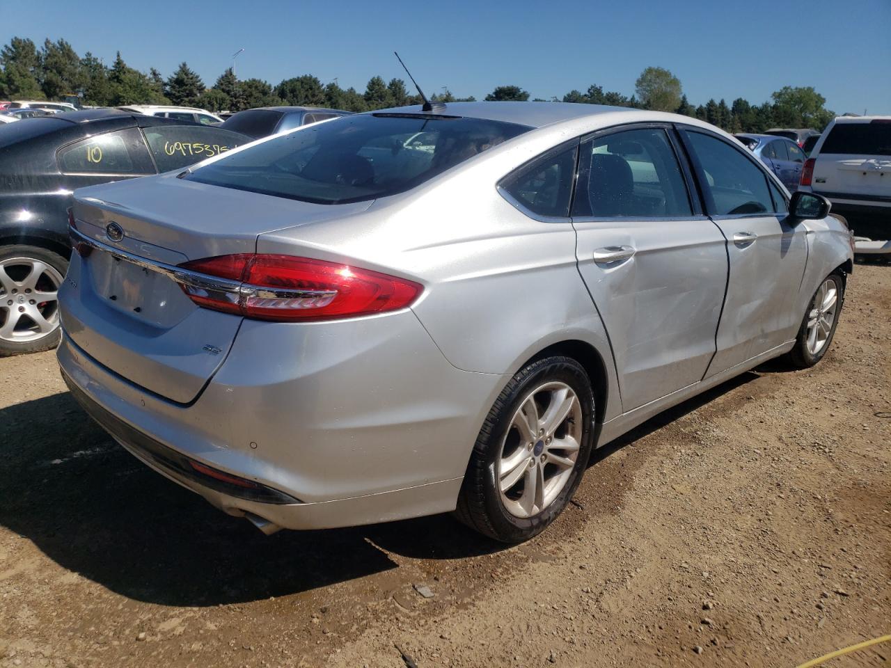 2018 Ford Fusion Se VIN: 3FA6P0H77JR179913 Lot: 69701924