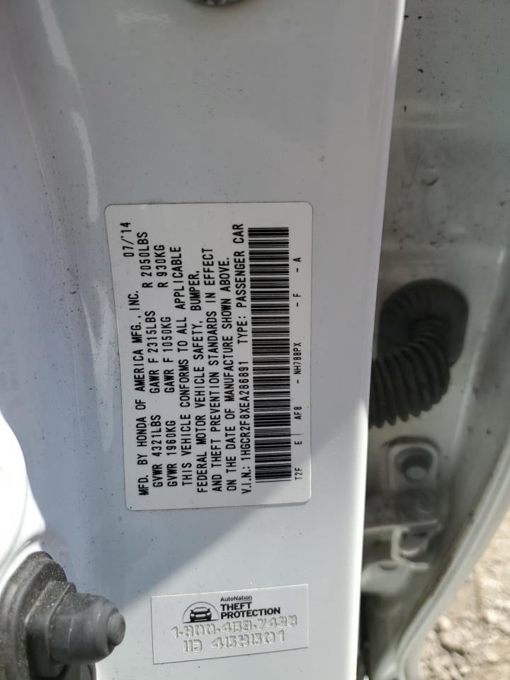 1HGCR2F8XEA286891 2014 Honda Accord Exl