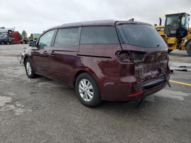 Minivans KIA All Models 2017 Red