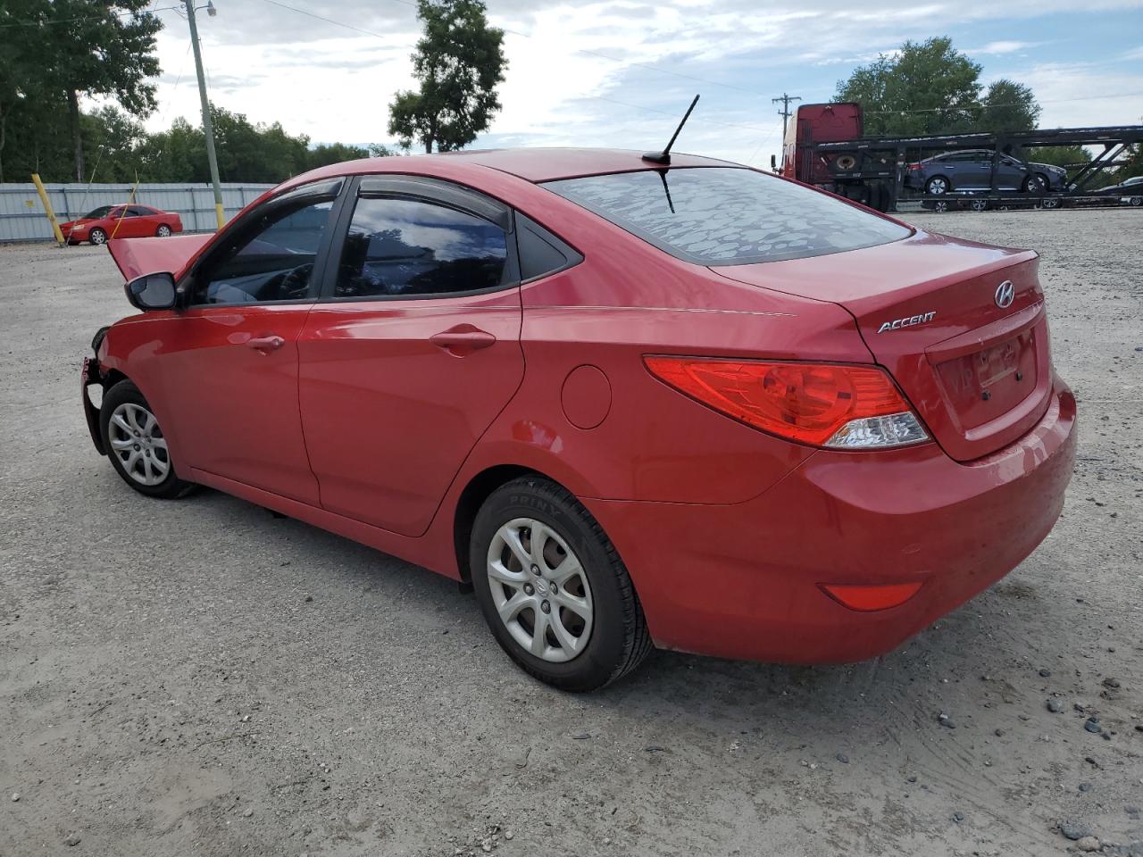 2014 Hyundai Accent Gls VIN: KMHCT4AEXEU737370 Lot: 70269414