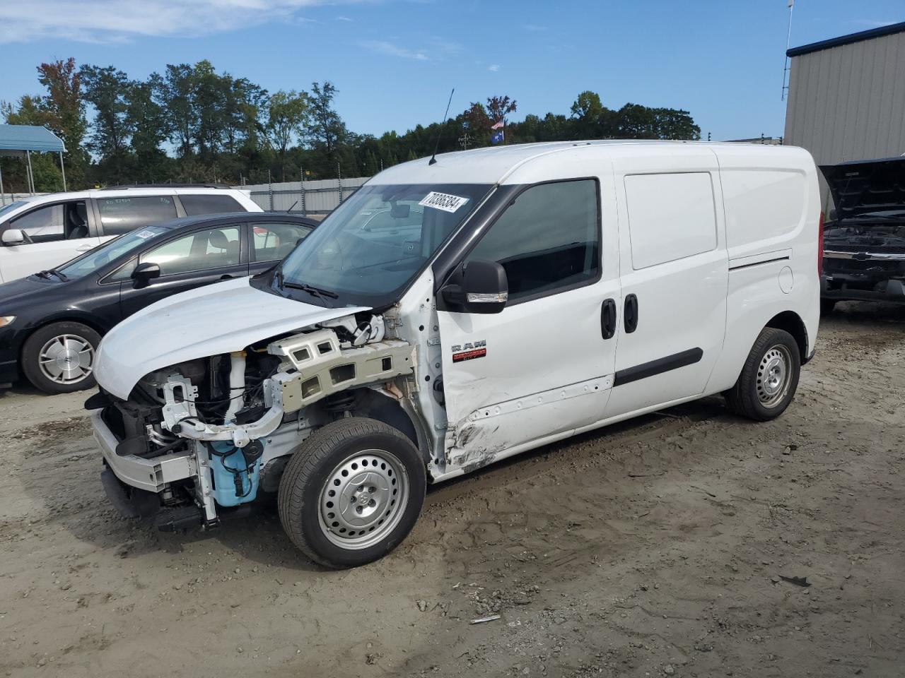 2022 Ram Promaster City Tradesman VIN: ZFBHRFAB7N6W50253 Lot: 70386384