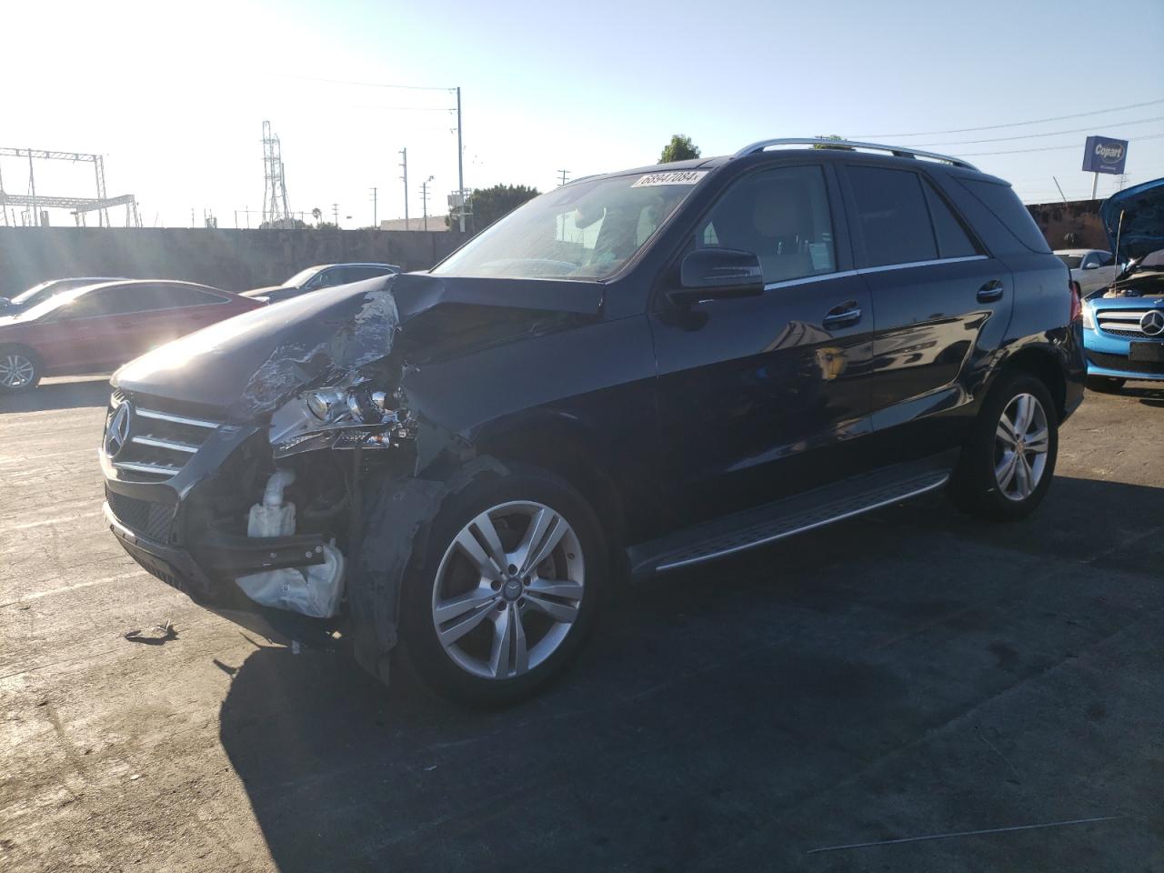 2015 Mercedes-Benz Ml 350 VIN: 4JGDA5JB5FA591906 Lot: 68947084