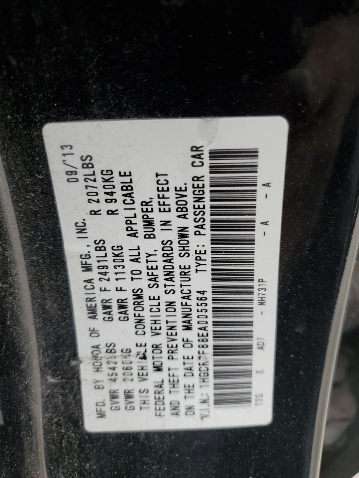 1HGCR3F88EA005564 2014 Honda Accord Exl