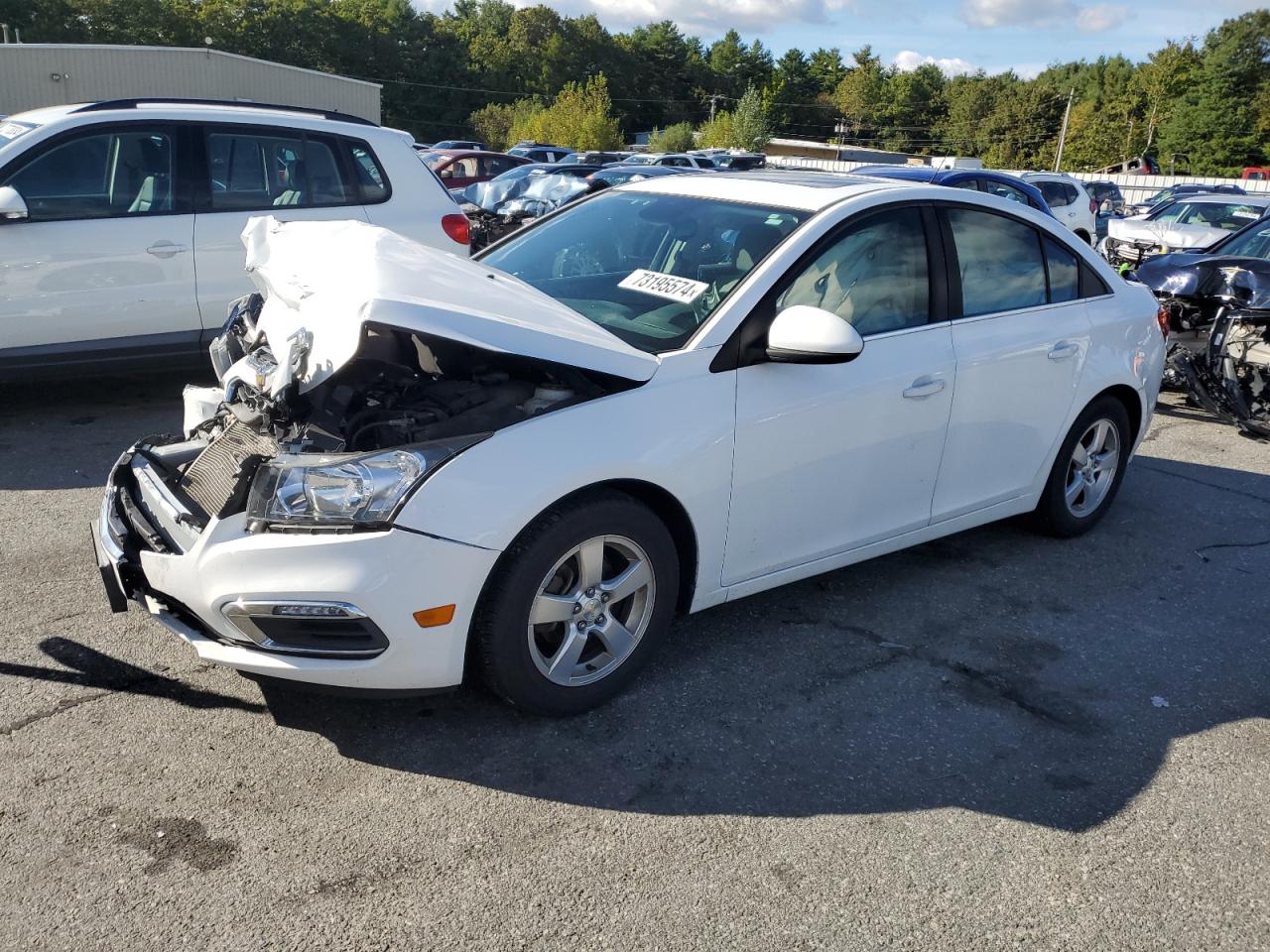 VIN 1G1PE5SB9G7193089 2016 CHEVROLET CRUZE no.1