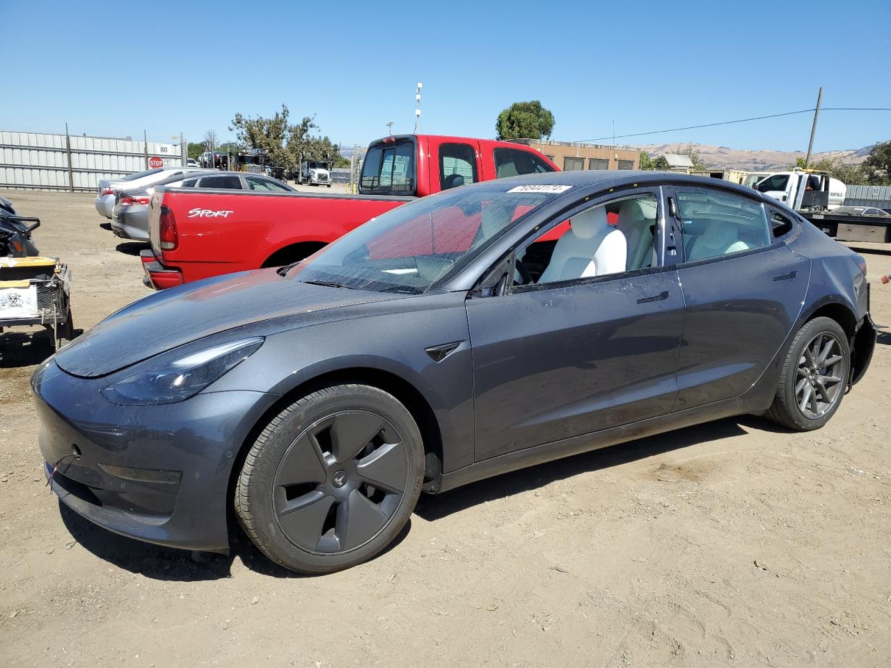 2022 Tesla Model 3 de vânzare în San Martin, CA - Rear End