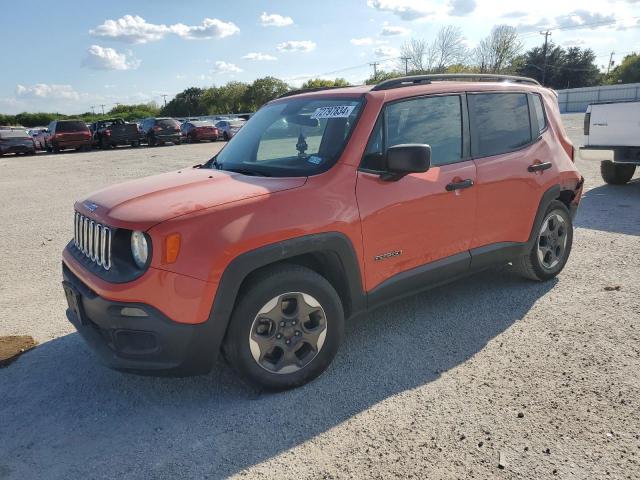  JEEP RENEGADE 2017 Оранжевый