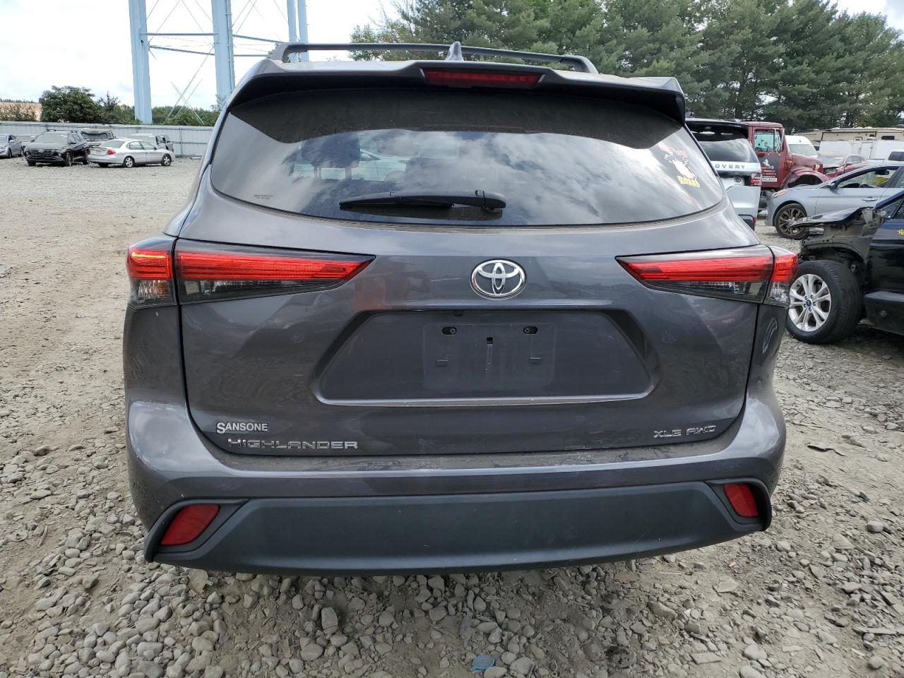 2022 Toyota Highlander Xle VIN: 5TDHZRBH4NS217040 Lot: 71961744