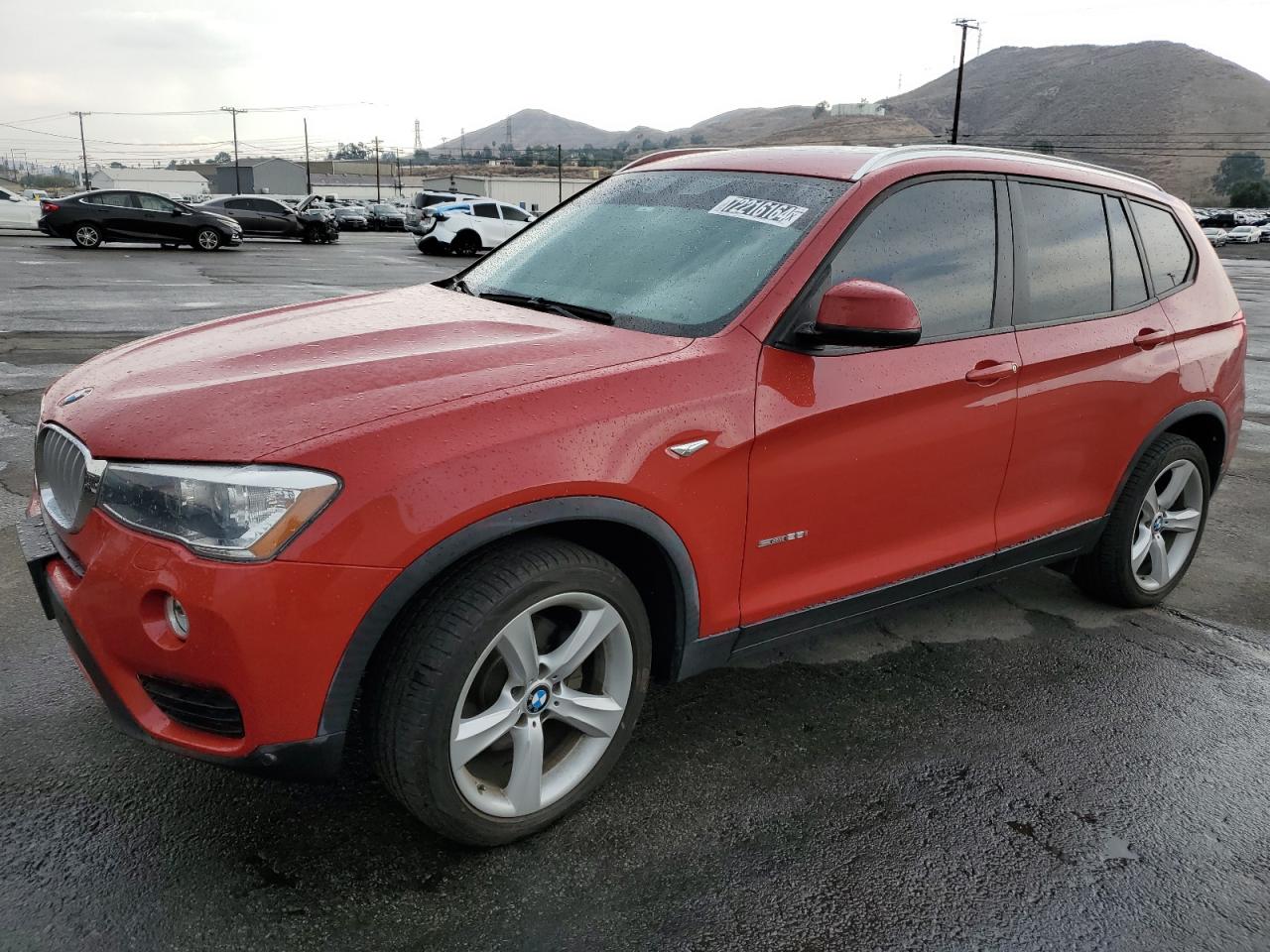 VIN 5UXWZ7C3XH0X41927 2017 BMW X3 no.1