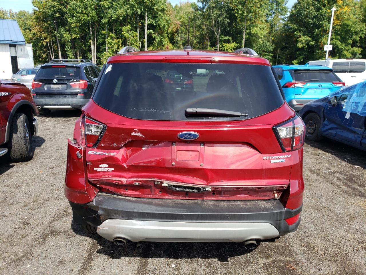 2017 Ford Escape Titanium VIN: 1FMCU9JD3HUC71075 Lot: 73279634