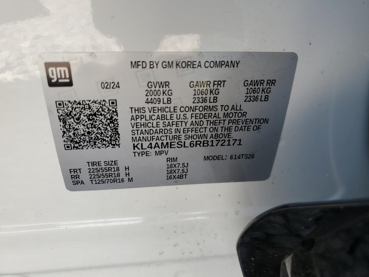KL4AMESL6RB172171 2024 BUICK ENCORE - Image 14