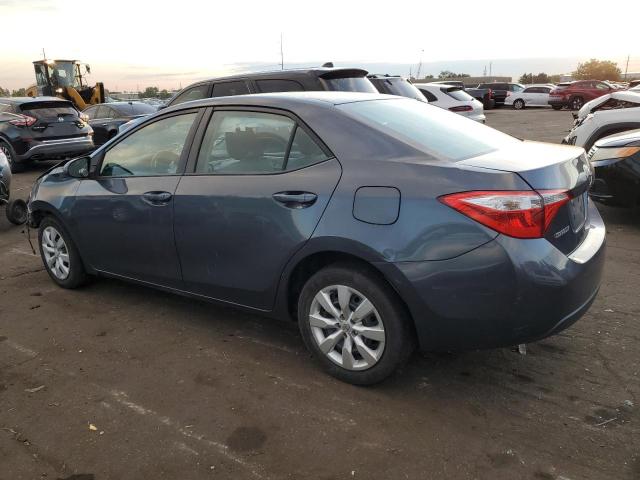 Sedans TOYOTA COROLLA 2015 Blue