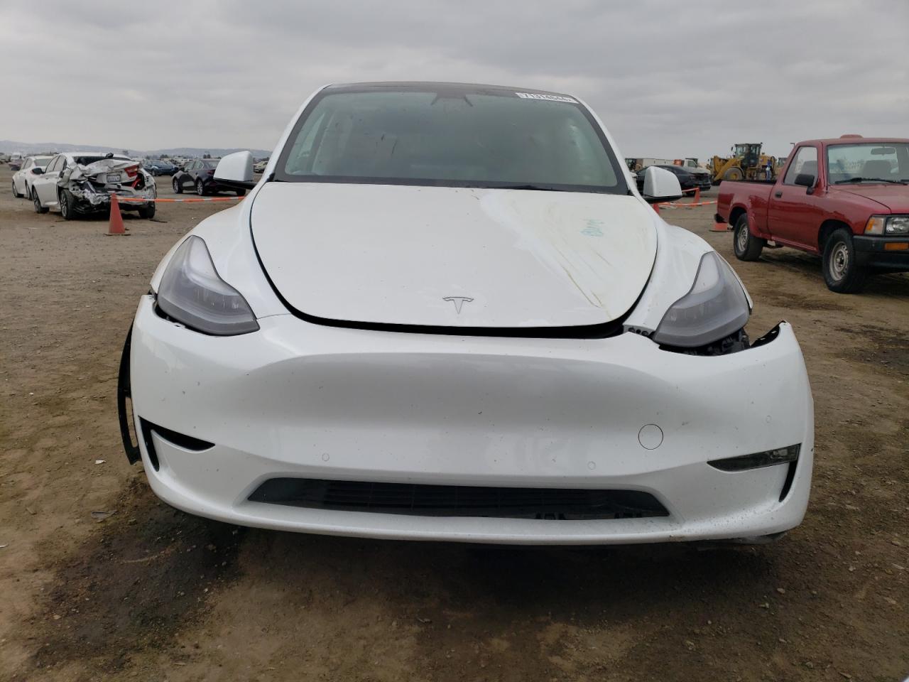 2022 Tesla Model Y VIN: 7SAYGDEF5NF317884 Lot: 71314644