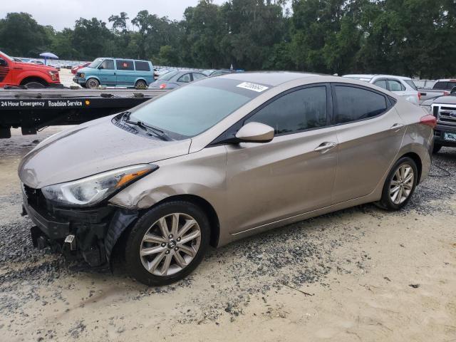  HYUNDAI ELANTRA 2014 tan