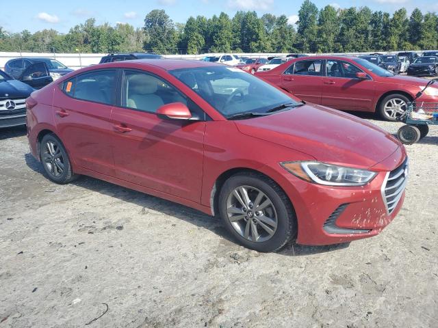  HYUNDAI ELANTRA 2018 Czerwony