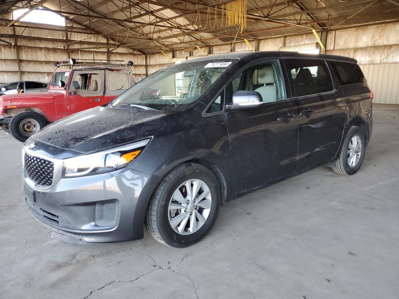 2017 Kia Sedona Lx VIN: KNDMB5C12H6243461 Lot: 71277494