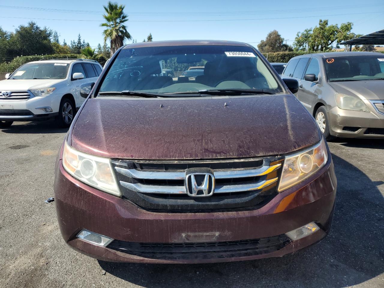 2013 Honda Odyssey Exl VIN: 5FNRL5H68DB037356 Lot: 73050044