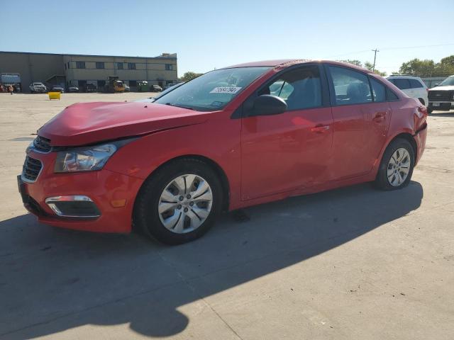  CHEVROLET CRUZE 2016 Czerwony