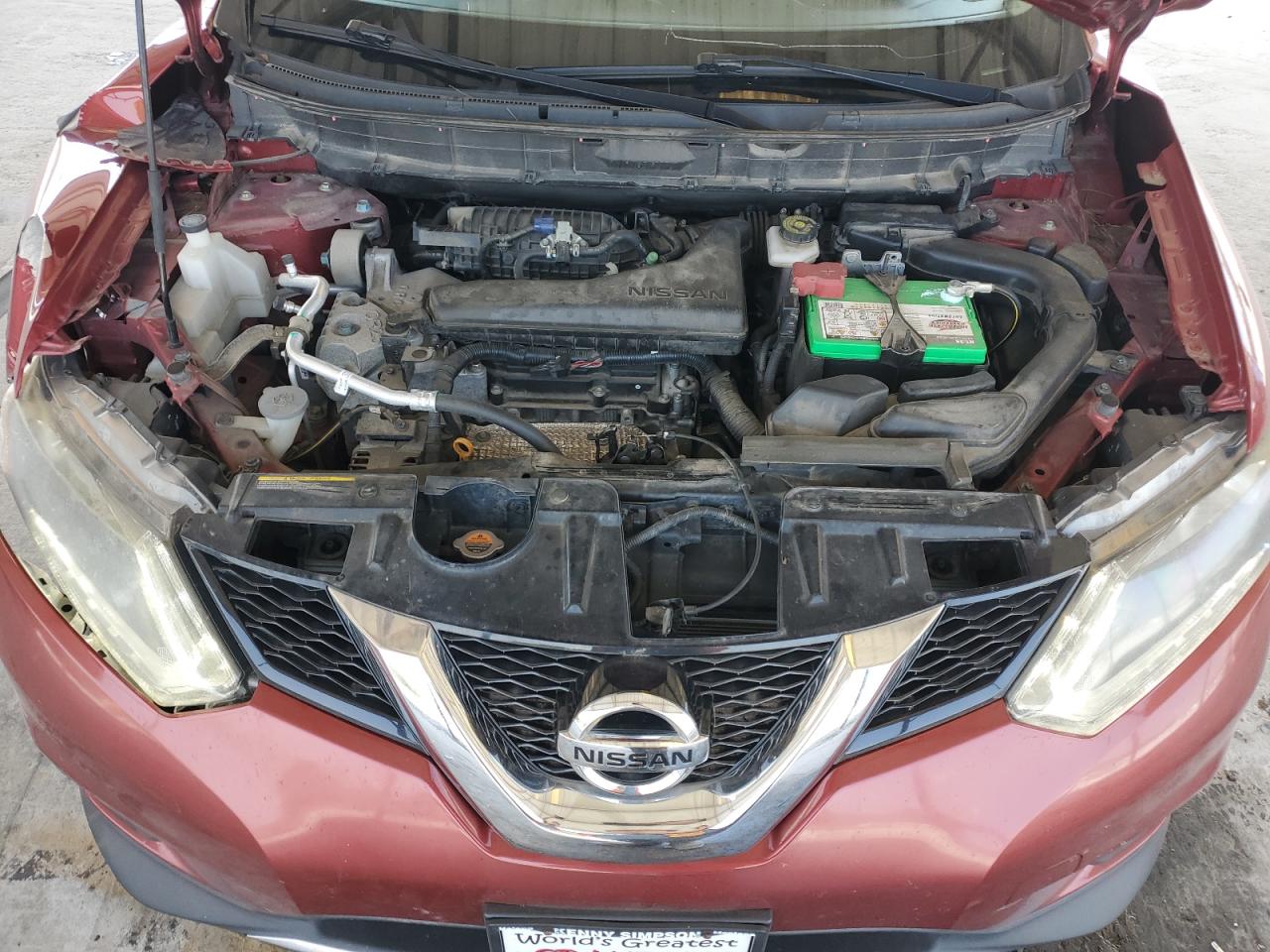 KNMAT2MV0GP594054 2016 Nissan Rogue S