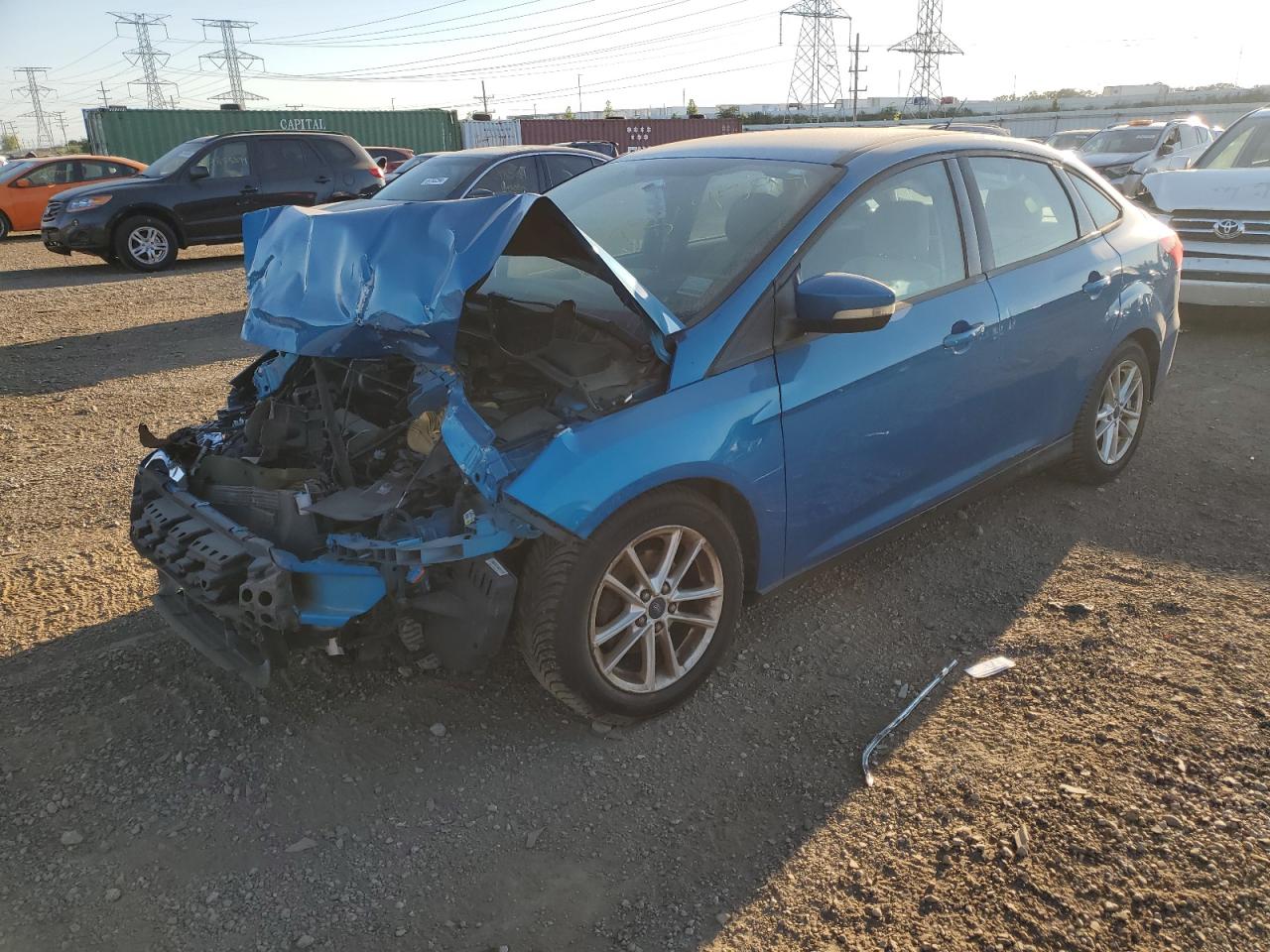 1FADP3F28FL329887 2015 Ford Focus Se