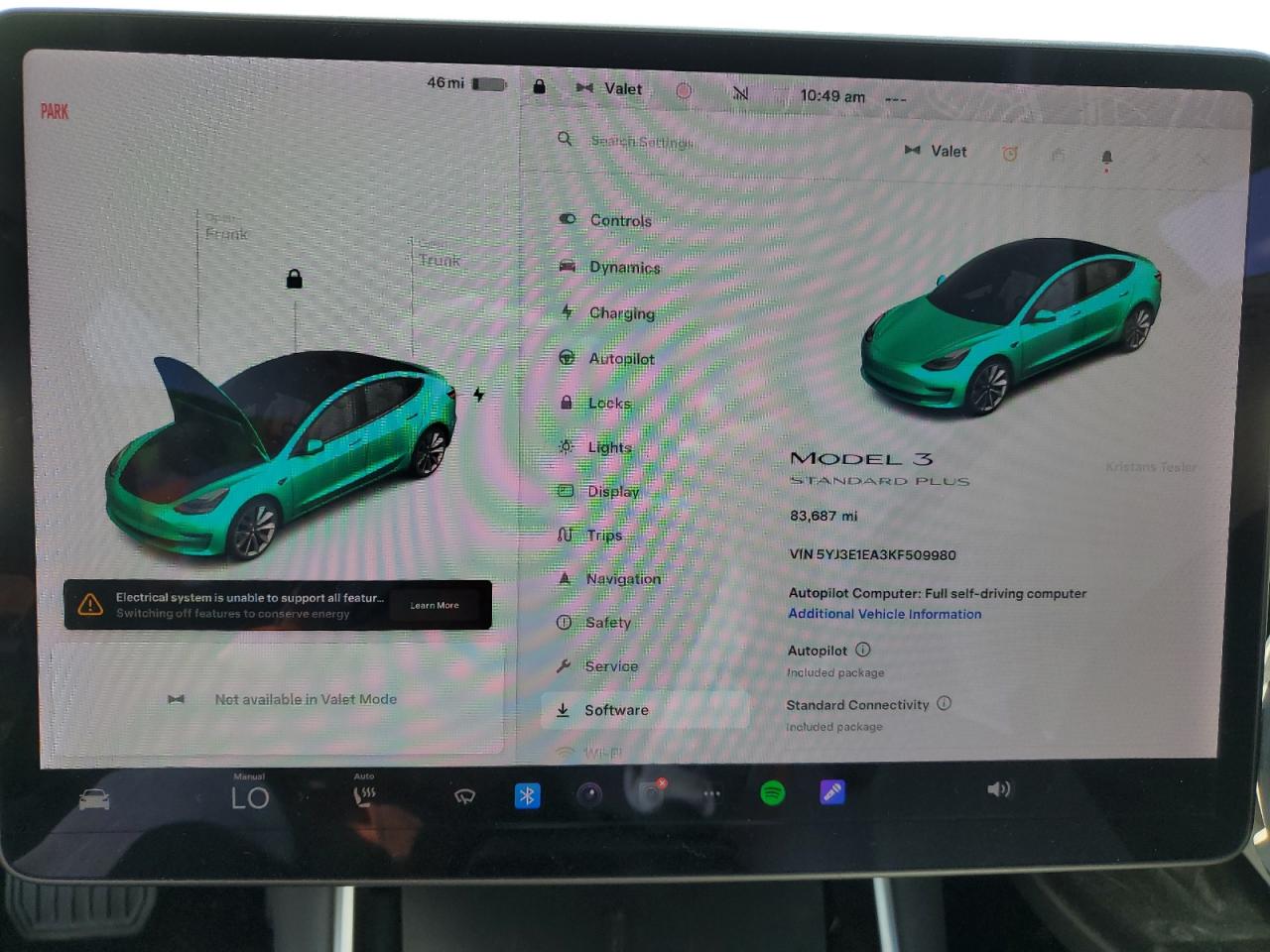 5YJ3E1EA3KF509980 2019 Tesla Model 3