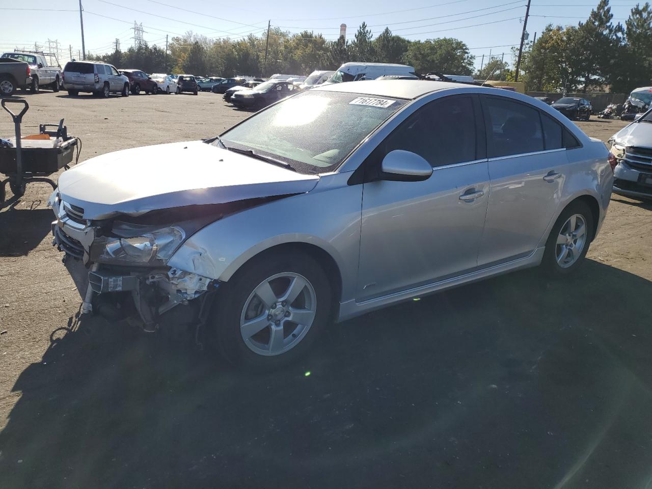 2015 Chevrolet Cruze Lt VIN: 1G1PD5SB1F7291826 Lot: 71617784