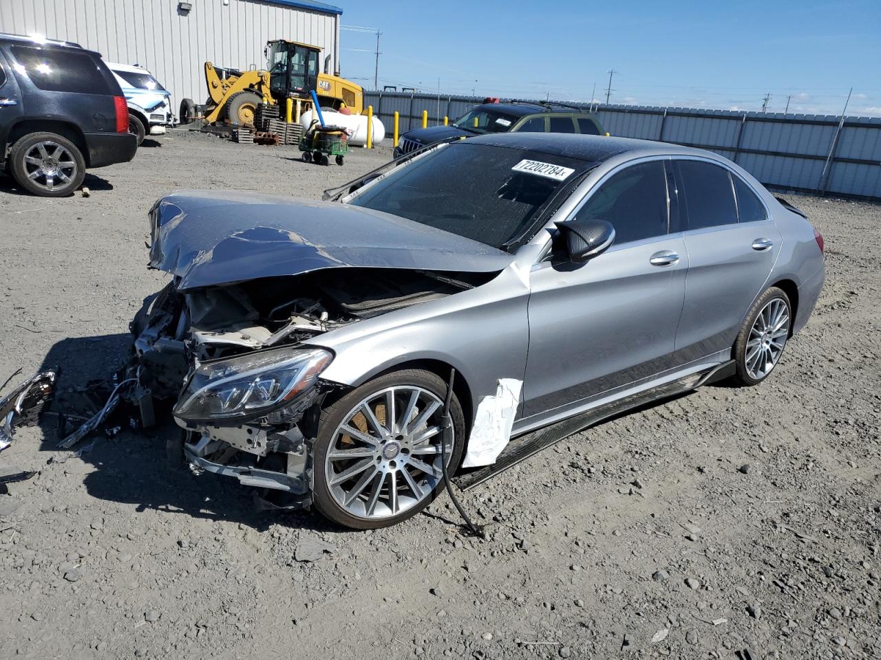 VIN 55SWF6GB1FU040518 2015 MERCEDES-BENZ C-CLASS no.1