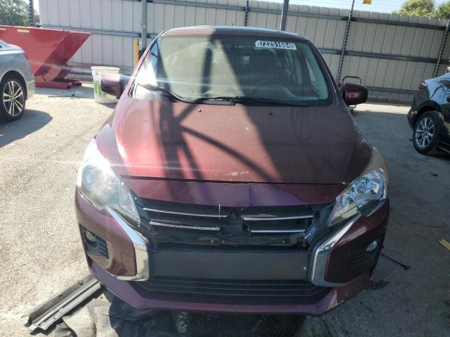  MITSUBISHI MIRAGE 2021 Burgundy