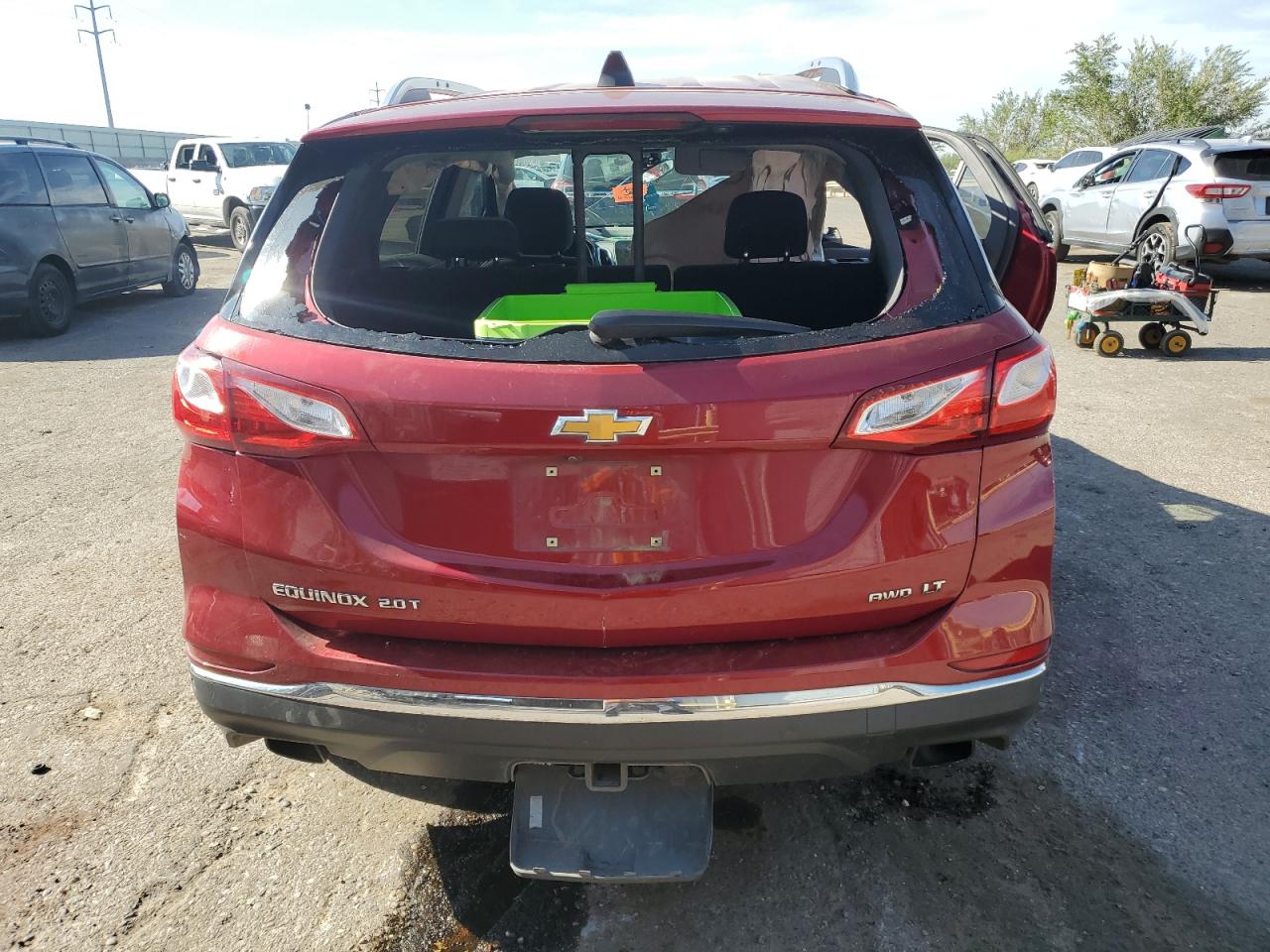 2020 Chevrolet Equinox Lt VIN: 3GNAXVEX8LL254315 Lot: 71023274