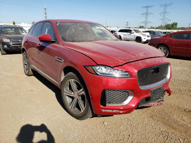  JAGUAR F-PACE 2018 Красный