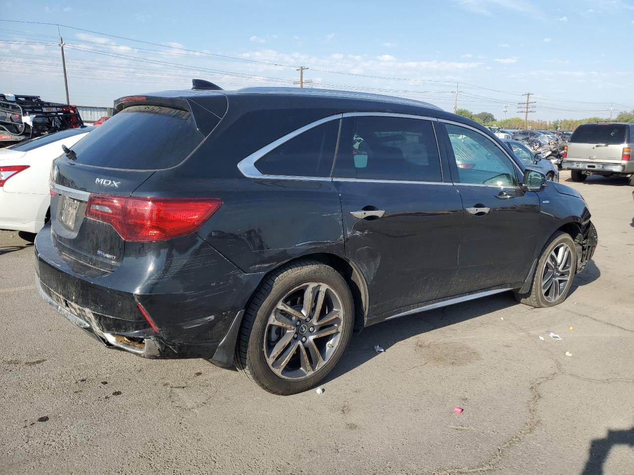 2017 Acura Mdx Sport Hybrid Advance VIN: 5FRYD7H75HB001013 Lot: 71366294