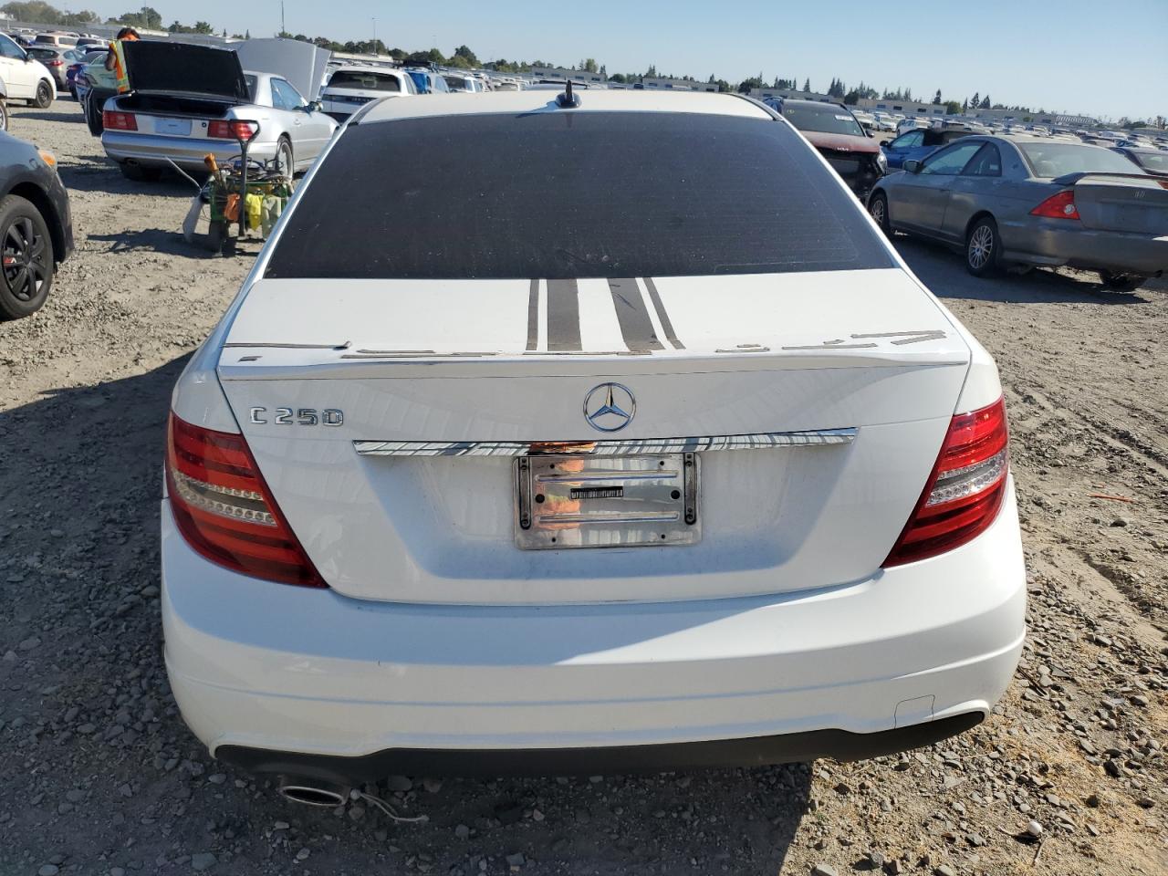 VIN WDDGF4HB4DA825202 2013 MERCEDES-BENZ C-CLASS no.6