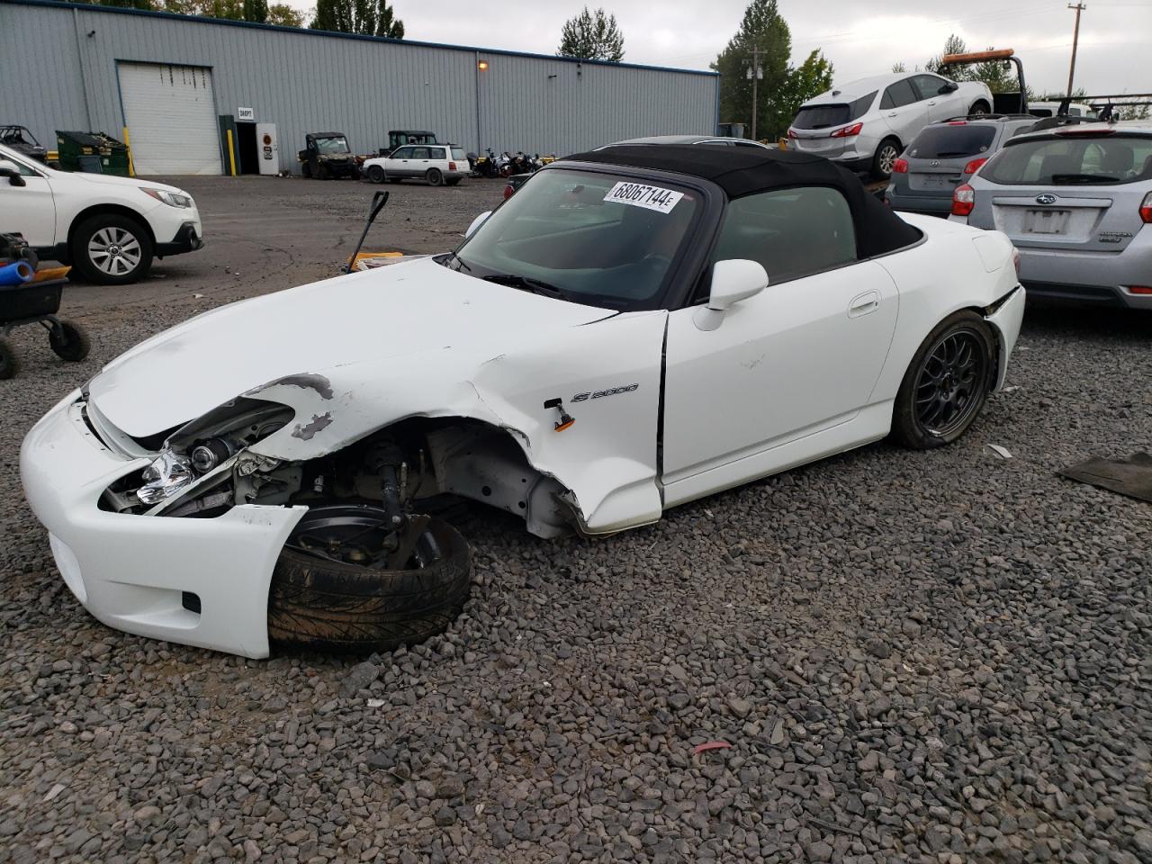 2000 Honda S2000 VIN: JHMAP1143YT002373 Lot: 68067144