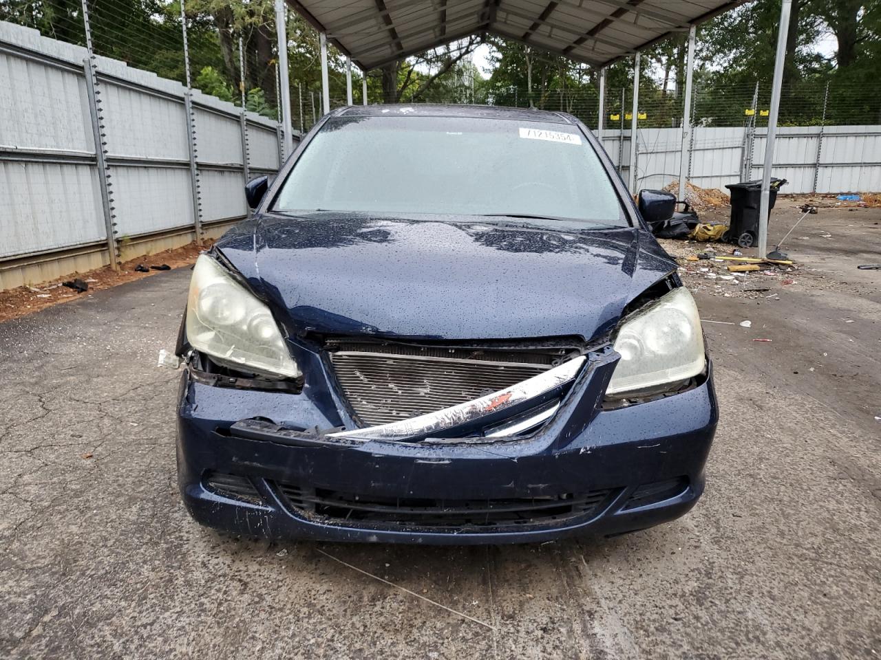 5FNRL38707B094846 2007 Honda Odyssey Exl