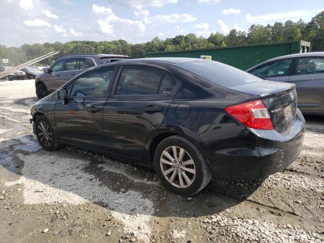 Sedans HONDA CIVIC 2012 Czarny