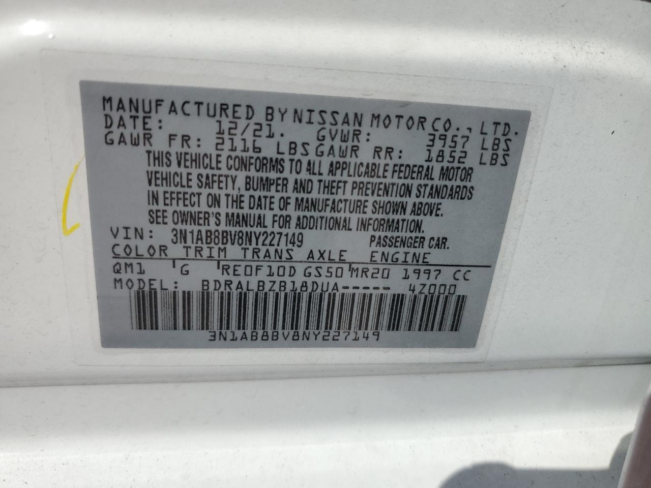 2022 Nissan Sentra - Image 13