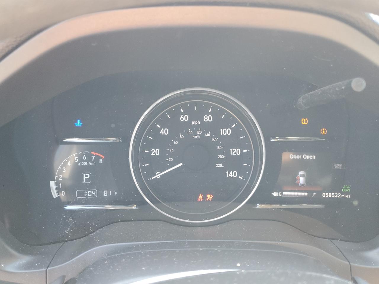 3CZRU6H58KM722891 2019 Honda Hr-V Ex