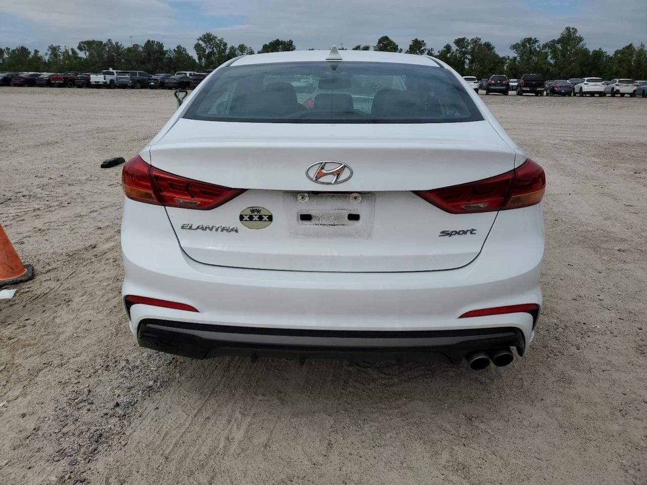 2018 Hyundai Elantra Sport VIN: KMHD04LB9JU561244 Lot: 70925304