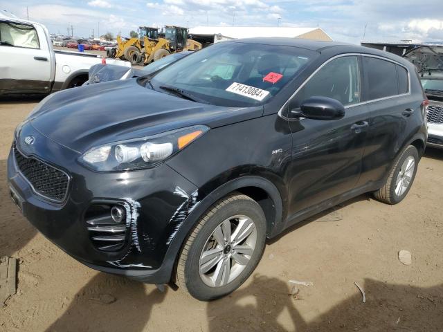  KIA SPORTAGE 2019 Czarny