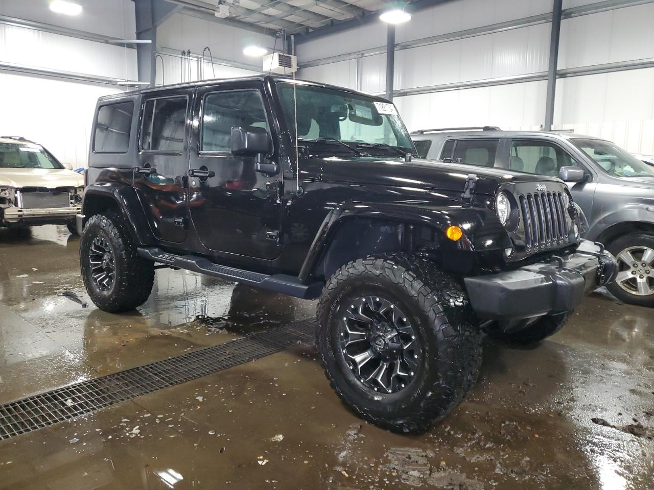 2017 Jeep Wrangler Unlimited Sahara VIN: 1C4BJWEG3HL547997 Lot: 71821754