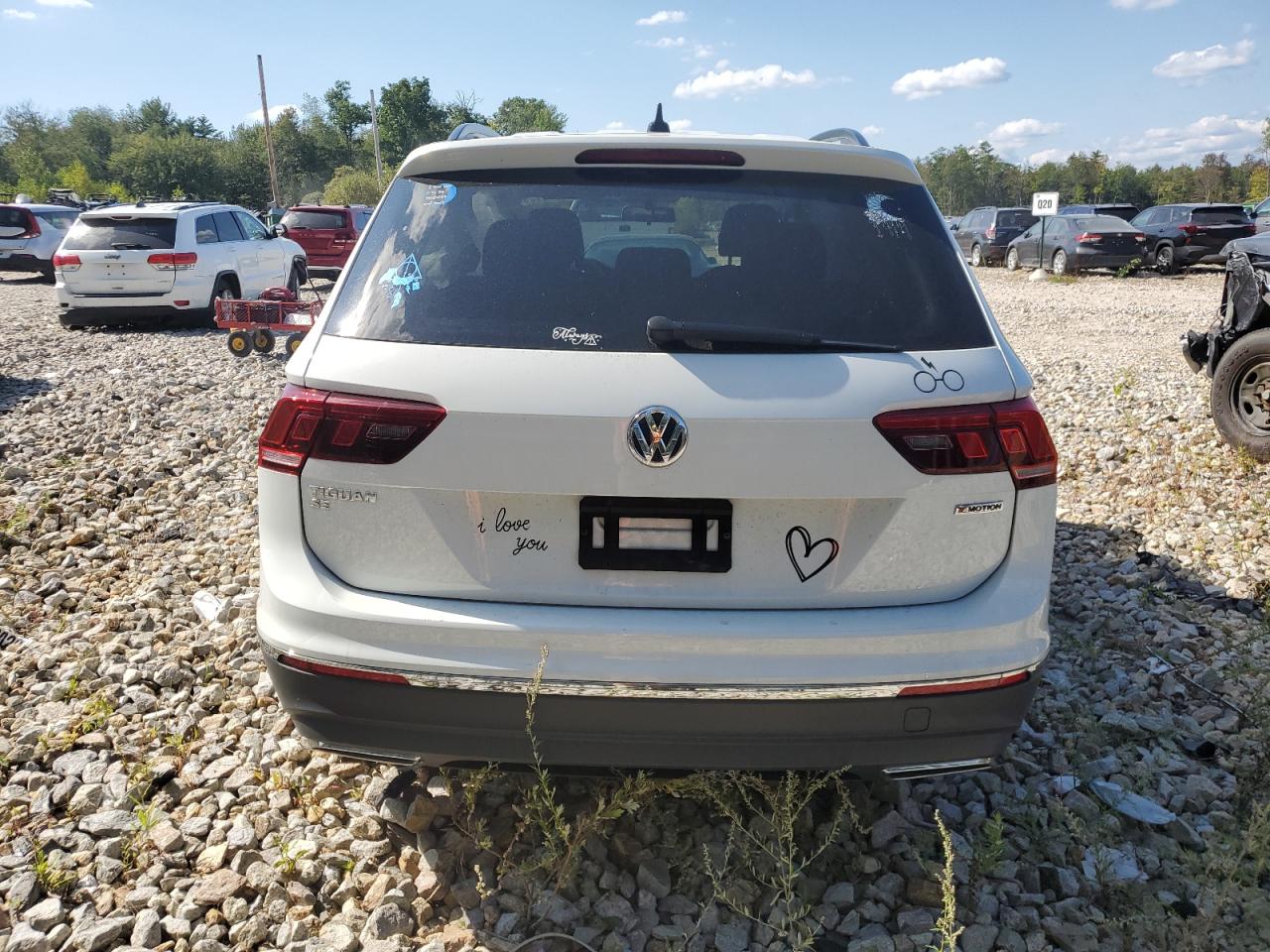 2020 Volkswagen Tiguan Se VIN: 3VV2B7AX5LM111699 Lot: 70121394