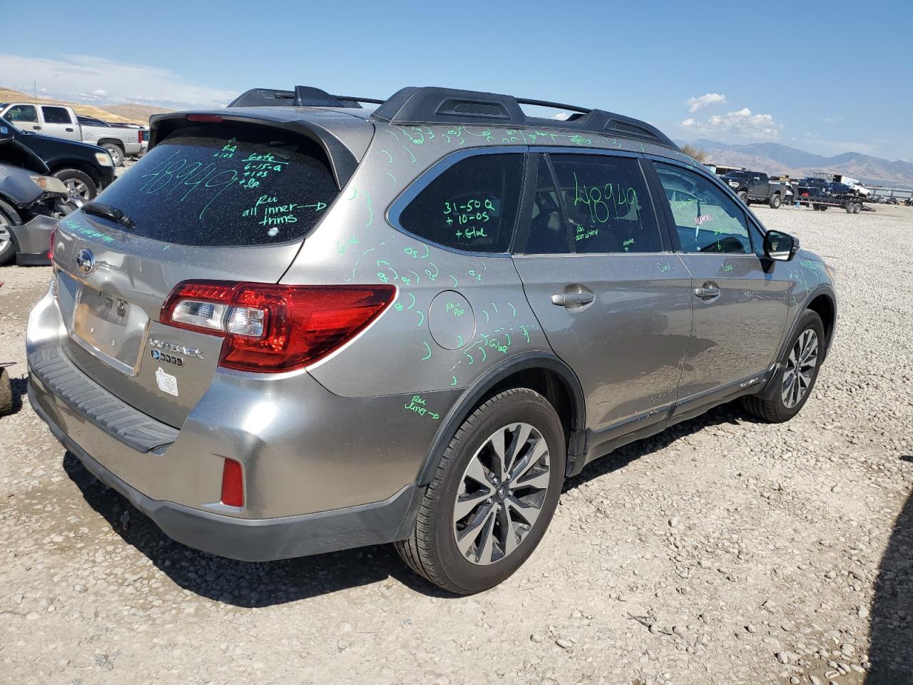 2016 Subaru Outback 2.5I Limited VIN: 4S4BSBNC0G3238226 Lot: 71594454