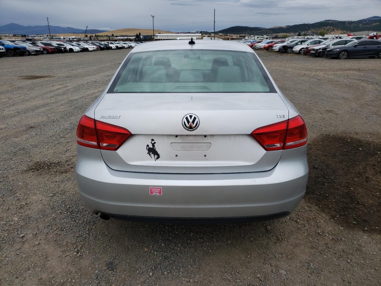 2014 Volkswagen Passat S VIN: 1VWAS7A37EC050087 Lot: 72045754