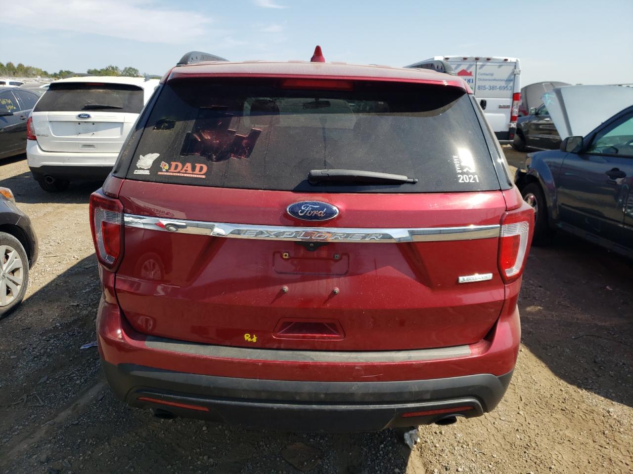 1FM5K7BH9HGD23537 2017 Ford Explorer